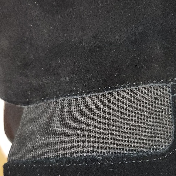 Anne Klein wide calf suede Wedge knee high boots In Box - Picture 10 of 16